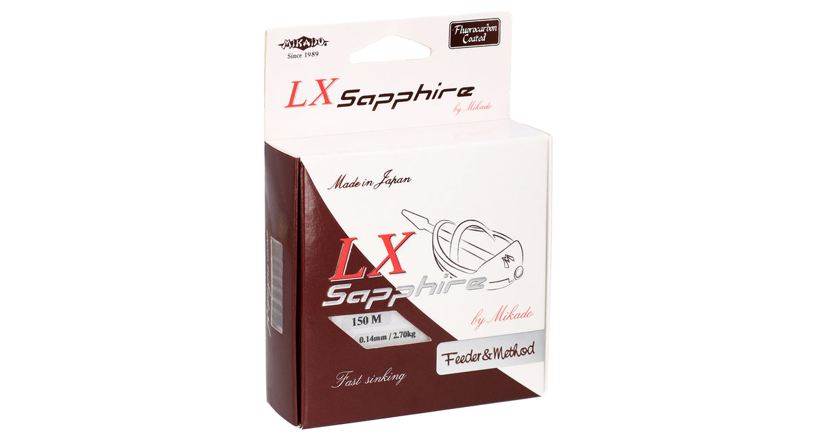 Mikado Schnur - Lx Sapphire Feeder & Method - 0.16mm/3.90kg/150m - 1 Spule