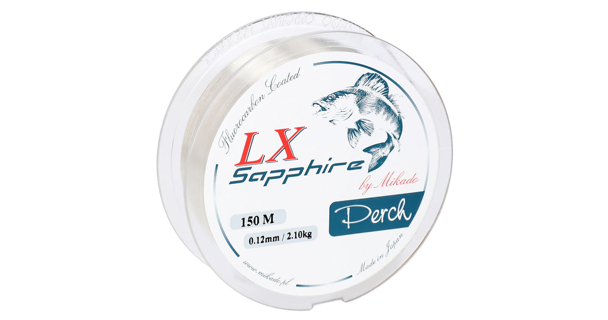 Mikado Schnur - Lx Sapphire Perch - 0.14mm/2.50kg/150m - 1 Spule