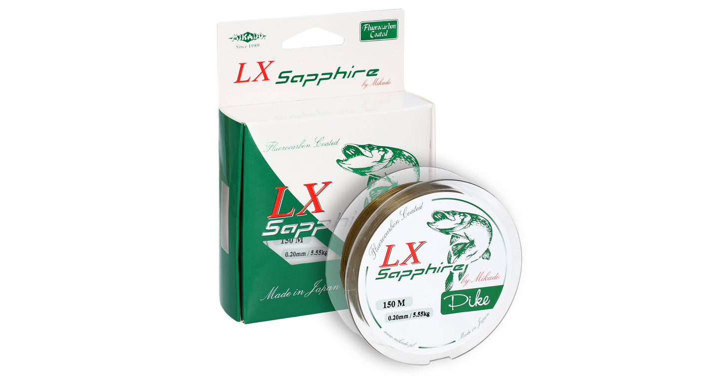 Mikado Schnur - Lx Sapphire Pike - 0.22mm/6.75kg/150m - 1 Spule
