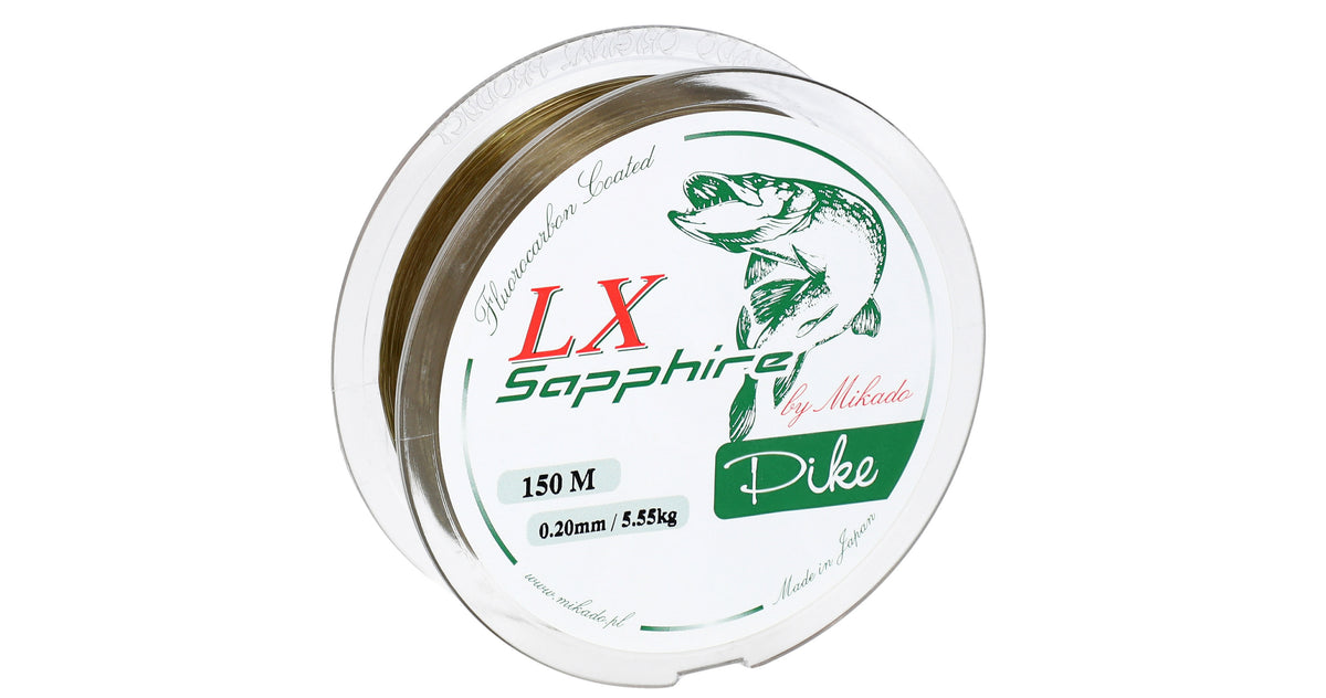 Mikado Schnur - Lx Sapphire Pike - 0.25mm/8.40kg/150m - 1 Spule