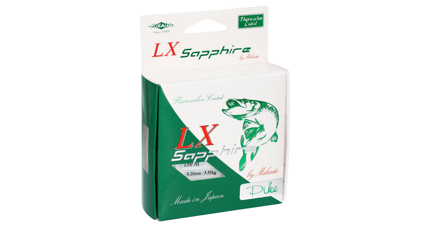 Mikado Schnur - Lx Sapphire Pike - 0.36mm/16.20kg/150m - 1 Spule