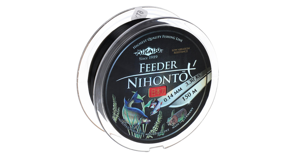 Mikado Schnur - Nihonto Feeder - 0.24mm/7.50kg/150m - 1 Spule
