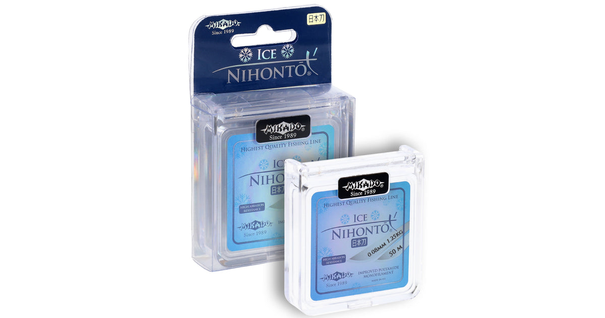 Mikado Schnur - Nihonto Ice - 0.08mm/1.25kg/50m - 1 Spule