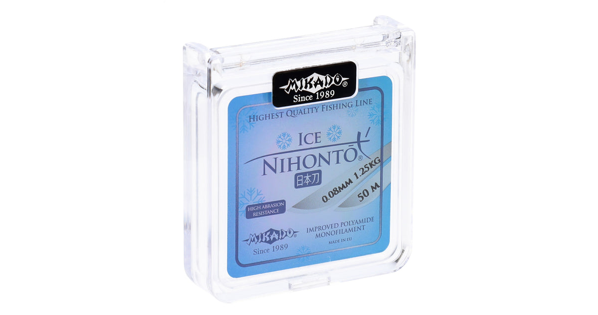Mikado Schnur - Nihonto Ice - 0.18mm/4.80kg/50m - 1 Spule