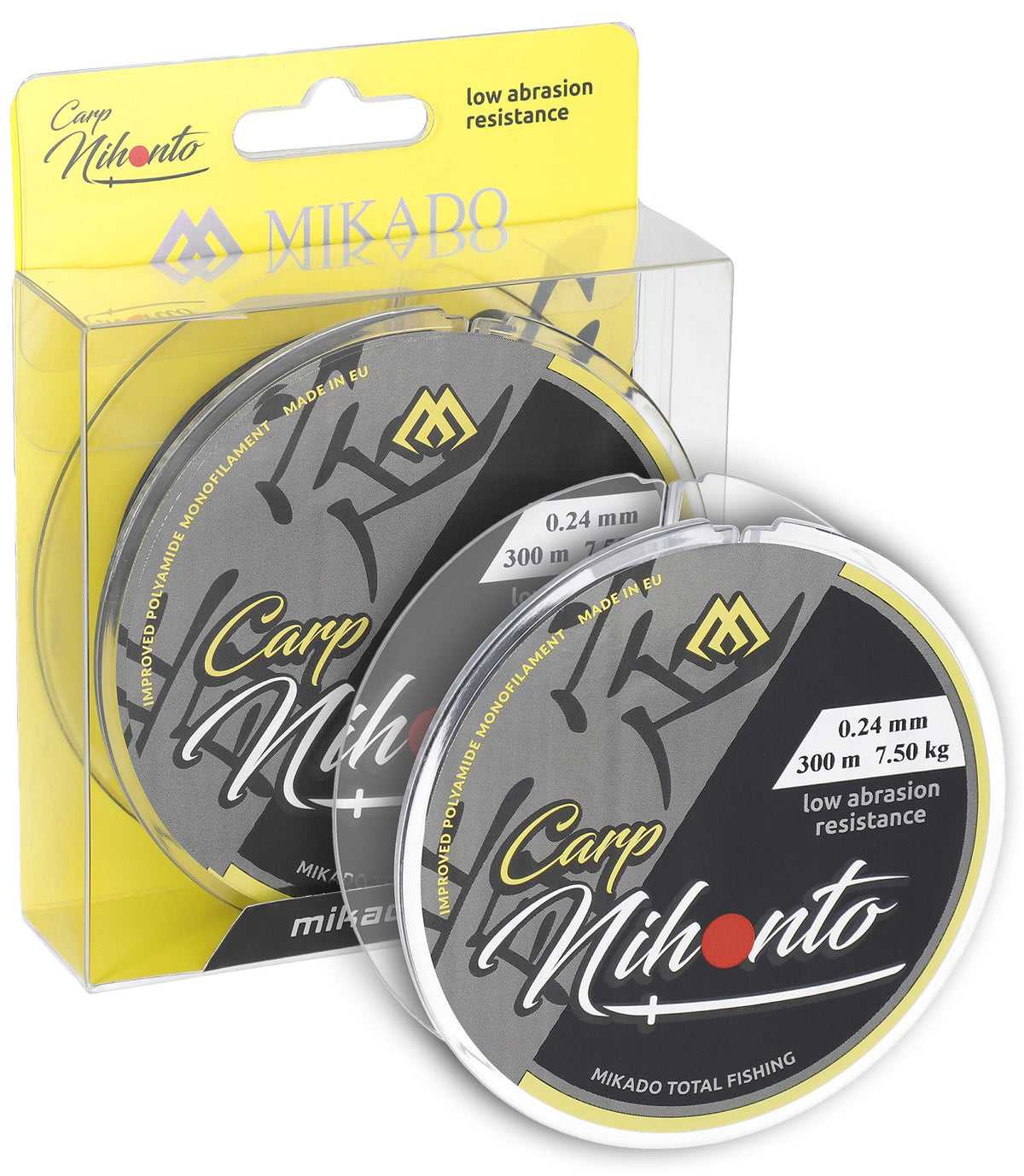 Mikado Schnur - Nihonto Carp - 0.26mm/8.50kg/300m - 1 Spule