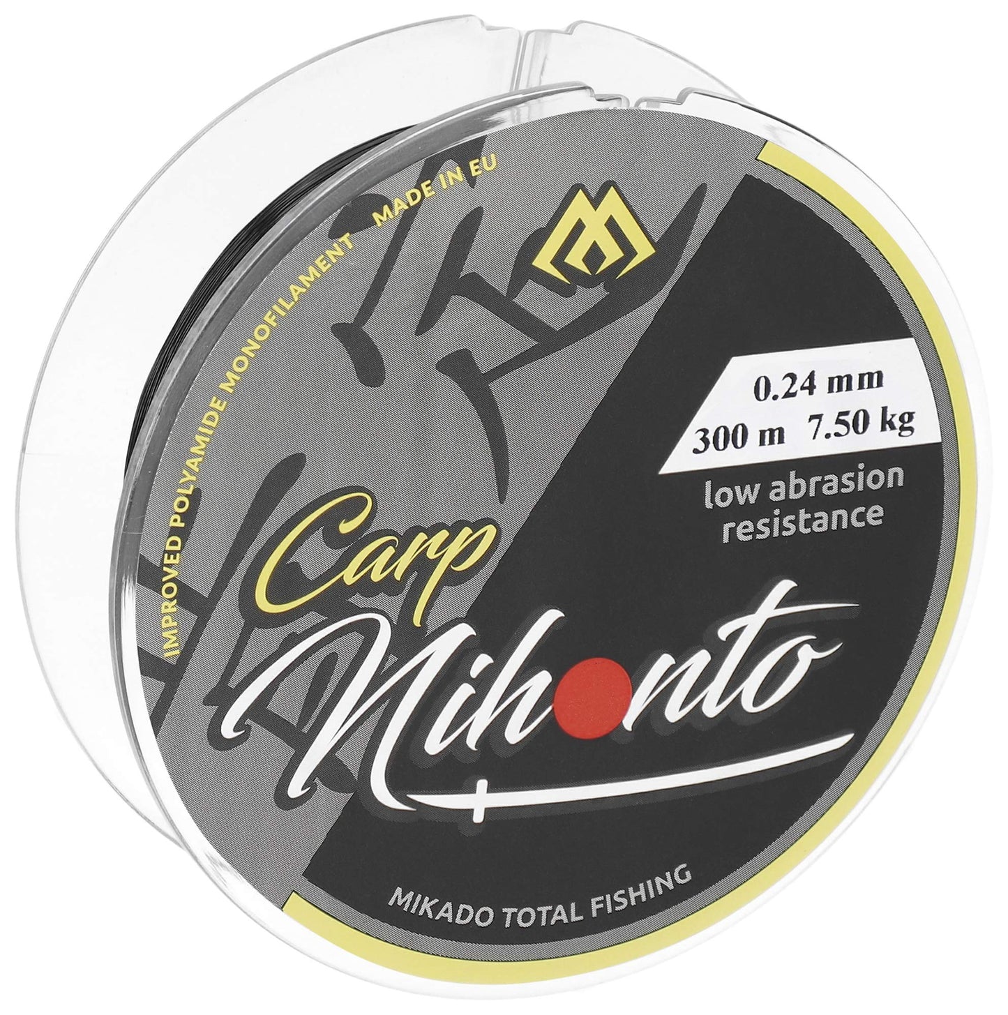 Mikado Schnur - Nihonto Carp - 0.26mm/8.50kg/300m - 1 Spule