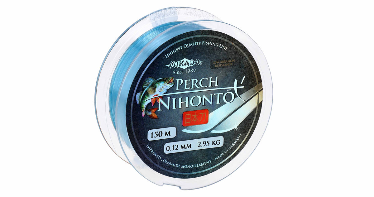 Mikado Schnur - Nihonto Perch - 0.22mm/6.65kg/150m - 1 Spule