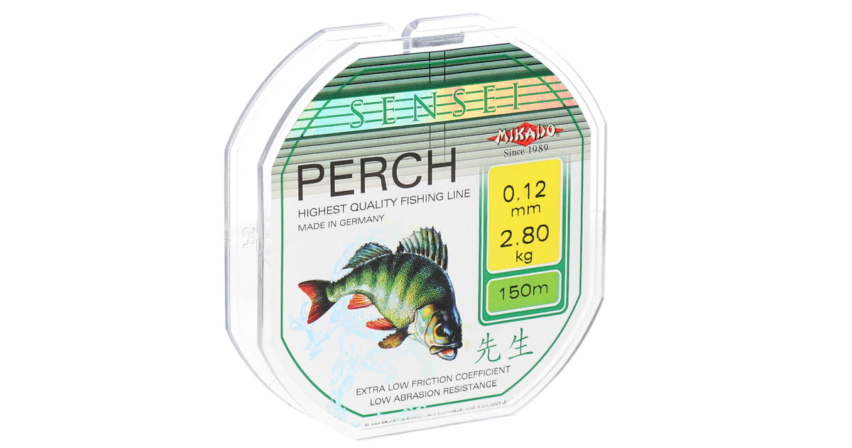Mikado Schnur - Sensei Perch - 0.14mm/3.70kg/150m - 1 Spule