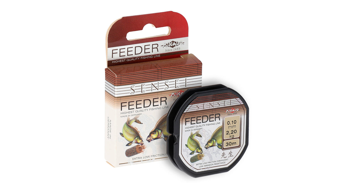 Mikado Schnur - Sensei Feeder - 0.10mm/2.20kg/30m - 1 Spule