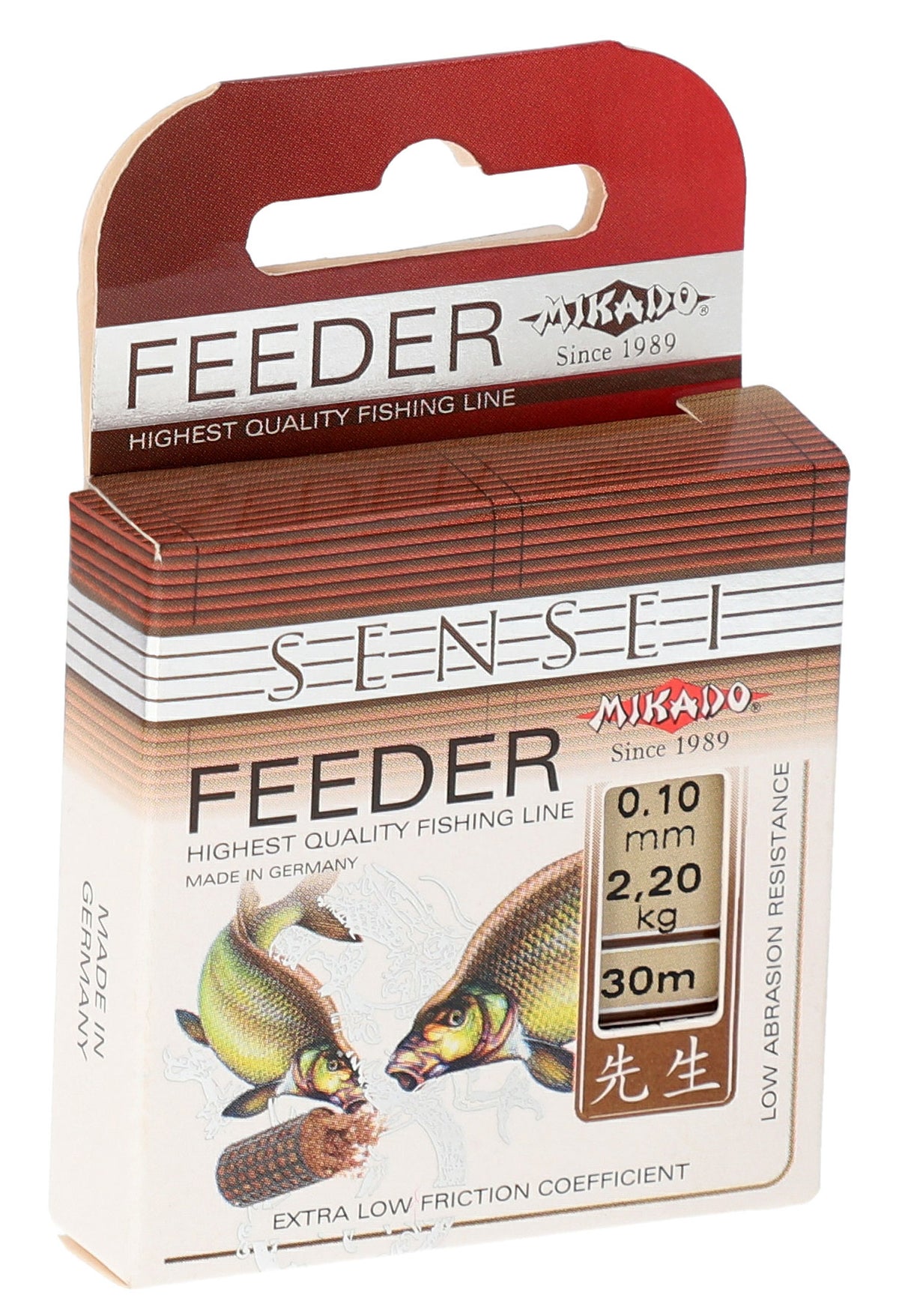 Mikado Schnur - Sensei Feeder - 0.10mm/2.20kg/30m - 1 Spule