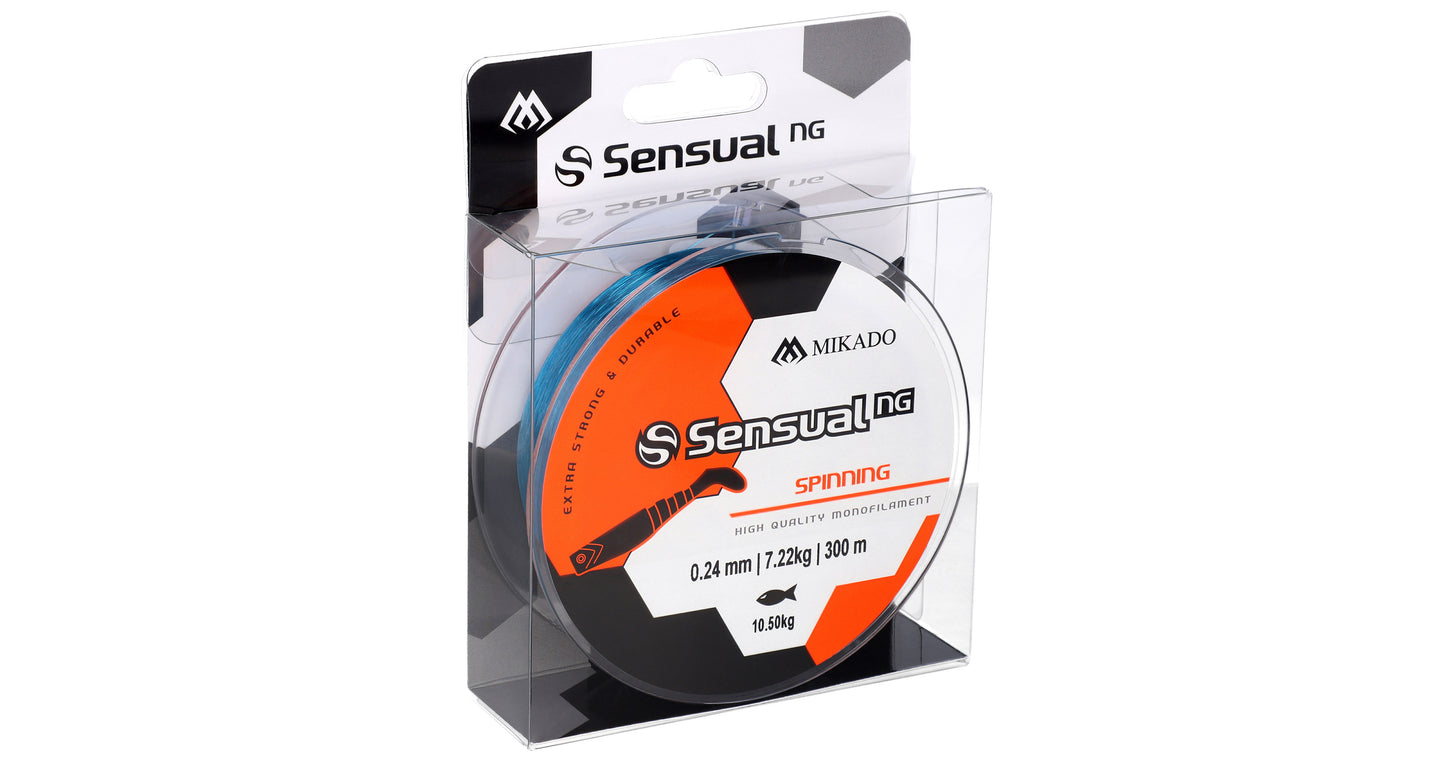 Mikado Schnur - Sensual N.G. Spinning 0.32mm/19kg/300m - Blau - 1 Spule