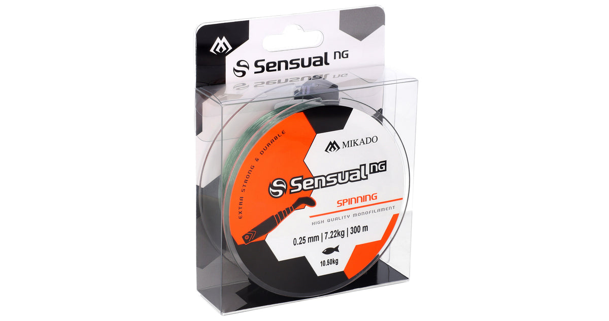 Mikado Schnur - Sensual N.G. Spinning 0.25mm/10.5kg/300m - Helles Grün - 1 Spule