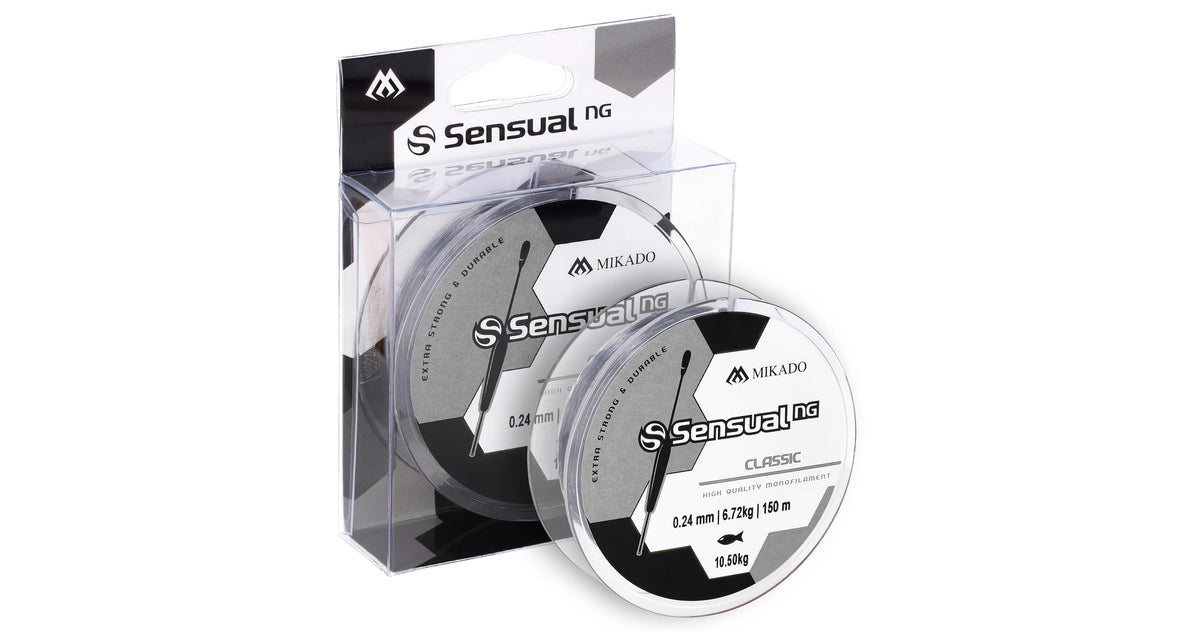 Mikado Schnur - Sensual N.G. Classic - 0.22mm/9kg/5000m - Transparent - 1 Spule