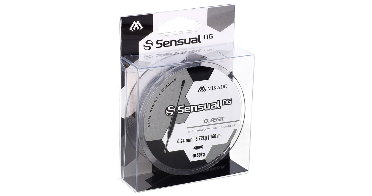 Mikado Schnur - Sensual N.G. Classic - 0.22mm/9kg/5000m - Transparent - 1 Spule