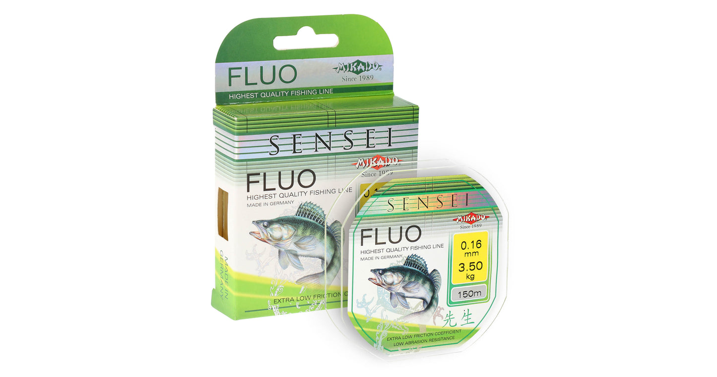 Mikado Schnur - Sensei Fluo - 0.20mm/4.90kg/150m - 1 Spule