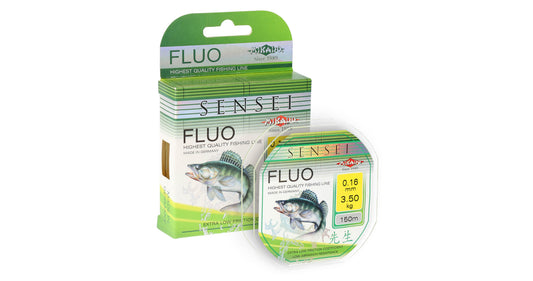 Mikado Schnur - Sensei Fluo - 0.22mm/5.50kg/150m - 1 Spule