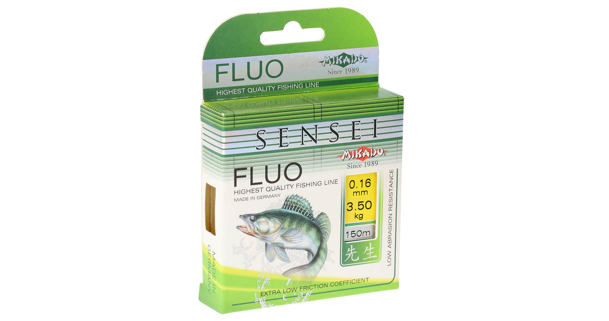 Mikado Schnur - Sensei Fluo - 0.33mm/11.30kg/150m - 1 Spule