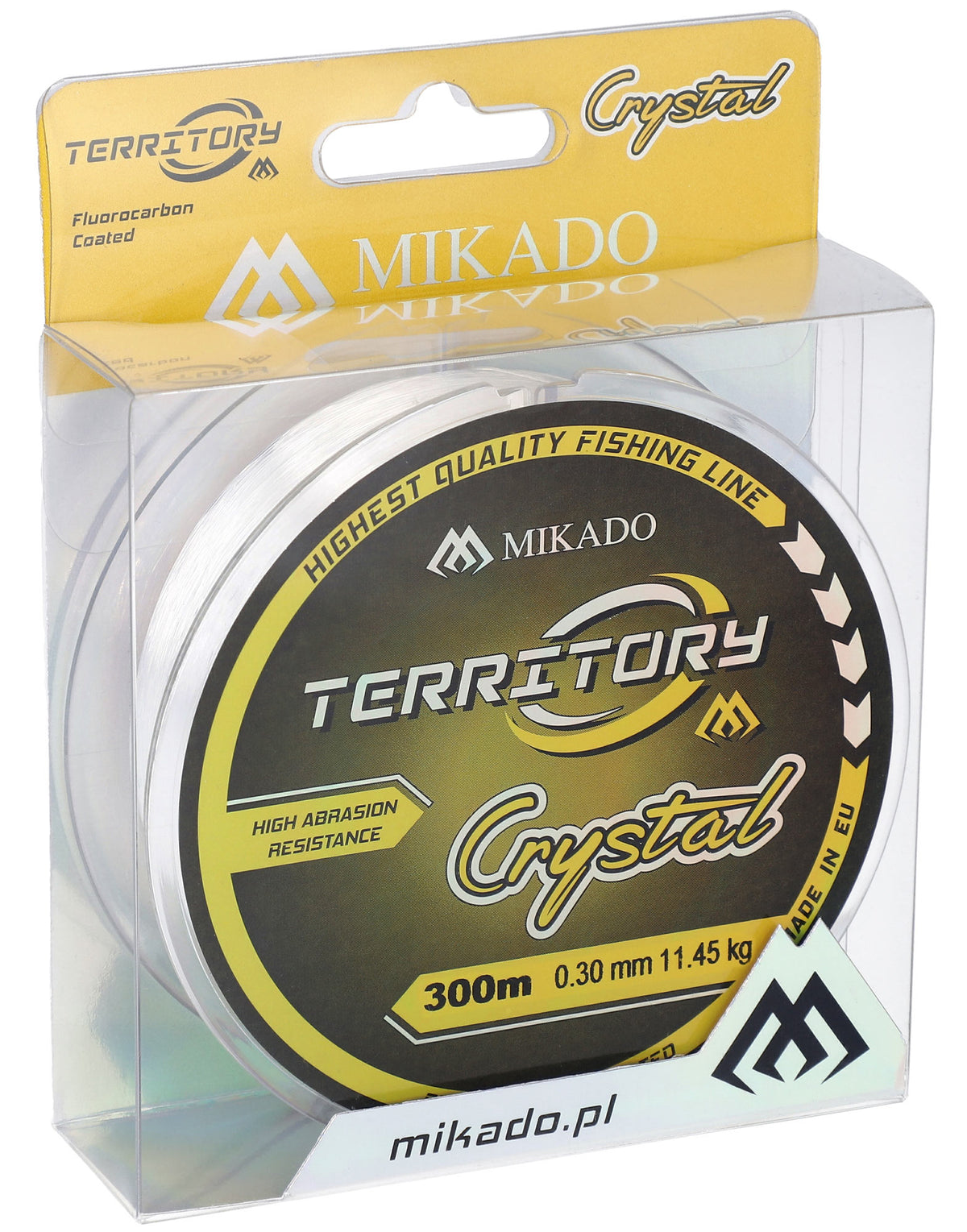 Mikado Schnur - Territory Crystal - 0.40mm/14.50kg/300m - 1 Spule
