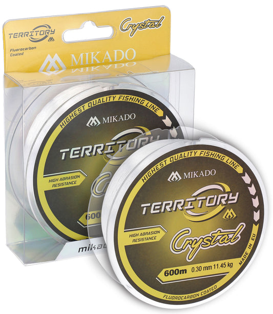 Mikado Schnur - Territory Crystal - 0.22mm/6.72kg/600m - 1 Spule