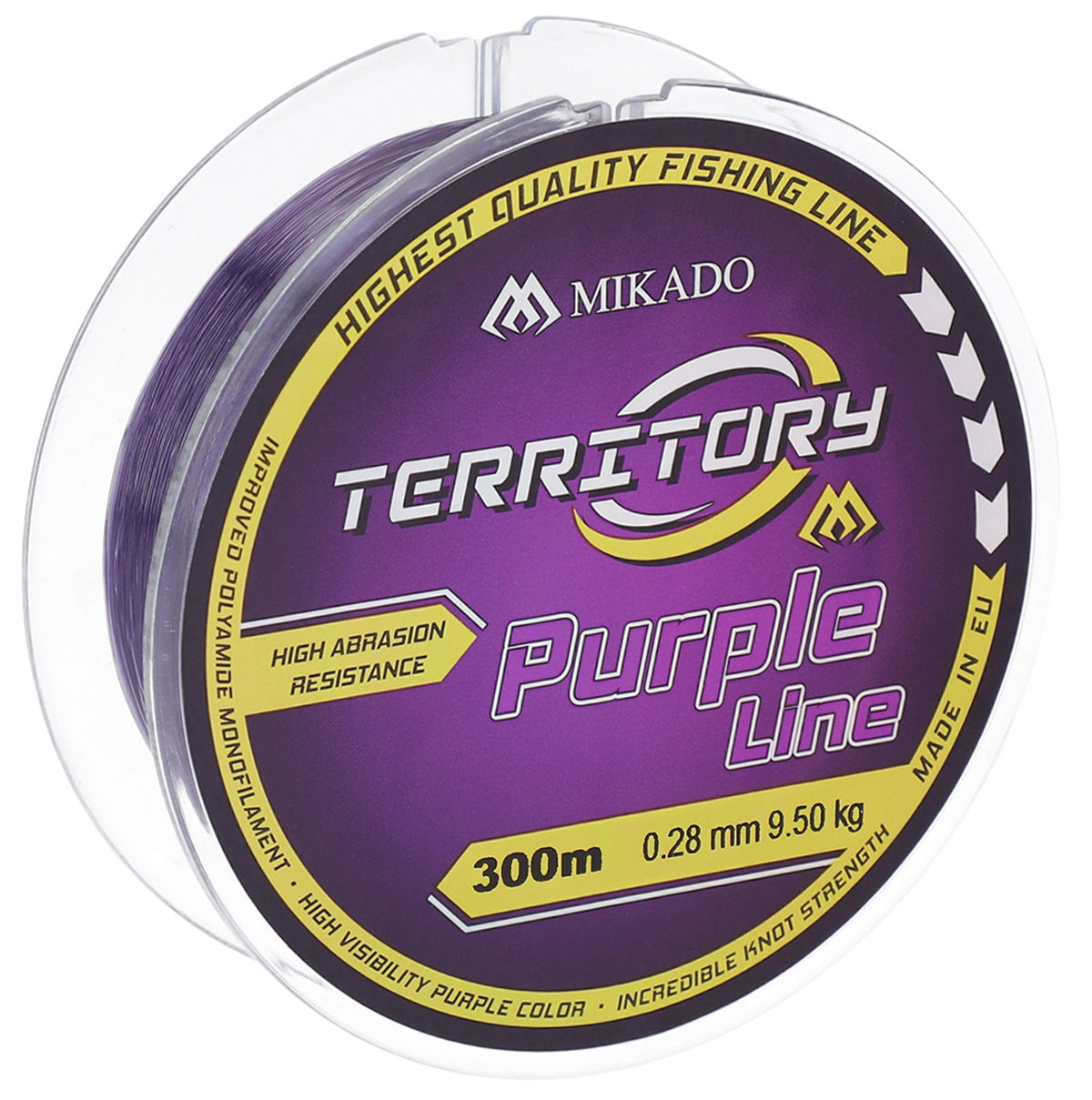 Mikado Schnur - Territory Purple - 0.30mm/10.90kg/300m - 1 Spule