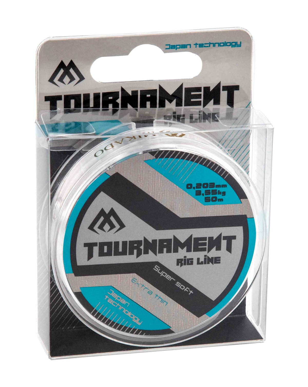 Mikado Schnur - Tournament Rig Schnur - 0.165mm/2.42kg/50m - 1 Spule
