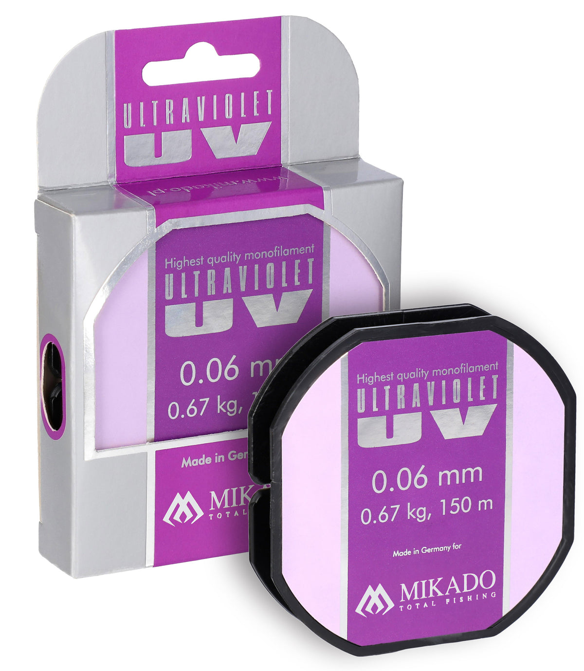 Mikado Schnur - Ultraviolet - 0.38mm/13.60kg/150m - 1 Spule