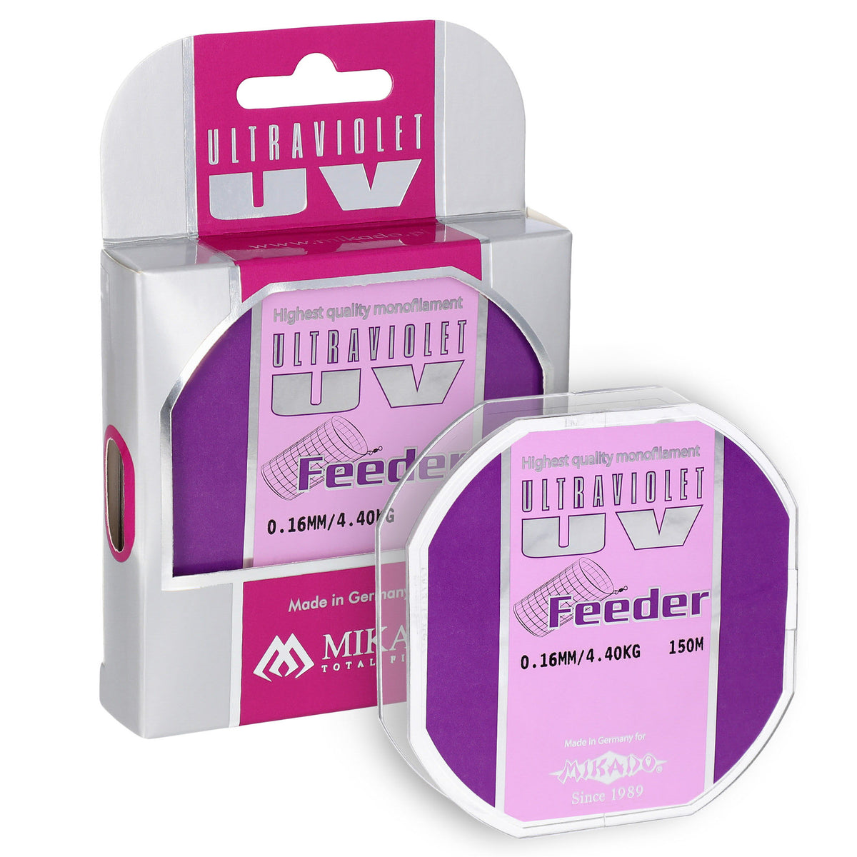 Mikado Schnur - Ultraviolet Feeder - 0.22mm/6.50kg/150m - 1 Spule