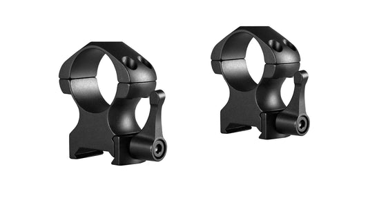 Hawke PRECISION STEEL RING MONTAGENS 1" 2 STÜCK WEAVER HOCH - LEVER