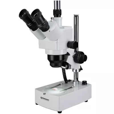 BRESSER Advance ICD 10x-160x Zoom-Stereomikroskop mit MikroCamII Mikroskopkamera 12MP USB 3.0