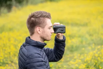 BRESSER 6x24 OLED-Laser-Entfernungsmesser