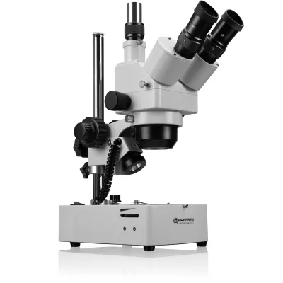 BRESSER Advance ICD 10x-160x Zoom-Stereomikroskop mit MikroCamII Mikroskopkamera 12MP USB 3.0
