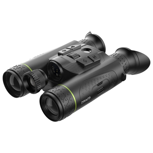 PIXFRA Draco D335-4K LRF Multispektrales 4-in-1 Wärmebildfernglas mit 4K-Nachtsichtkanal und Laser-Entfernungsmesser
