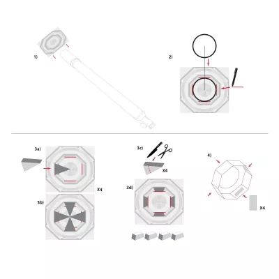 EXPLORE SCIENTIFIC SUN CATCHER SONNENFILTER FÜR 80-102MM TELESKOPE