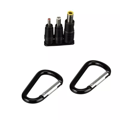 BRESSER Mobiles Solar-Ladegerät 21 Watt mit USB- u. DC-Anschluss