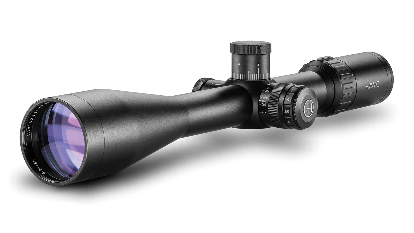 Hawke VANTAGE 30 WA SF 6-24×50 ½ MIL DOT IR Zielfernrohr