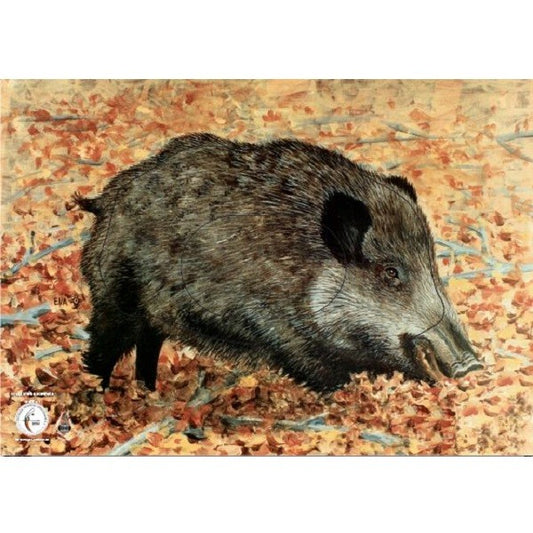 KRÜGER Scheibenauflage Wildschwein
