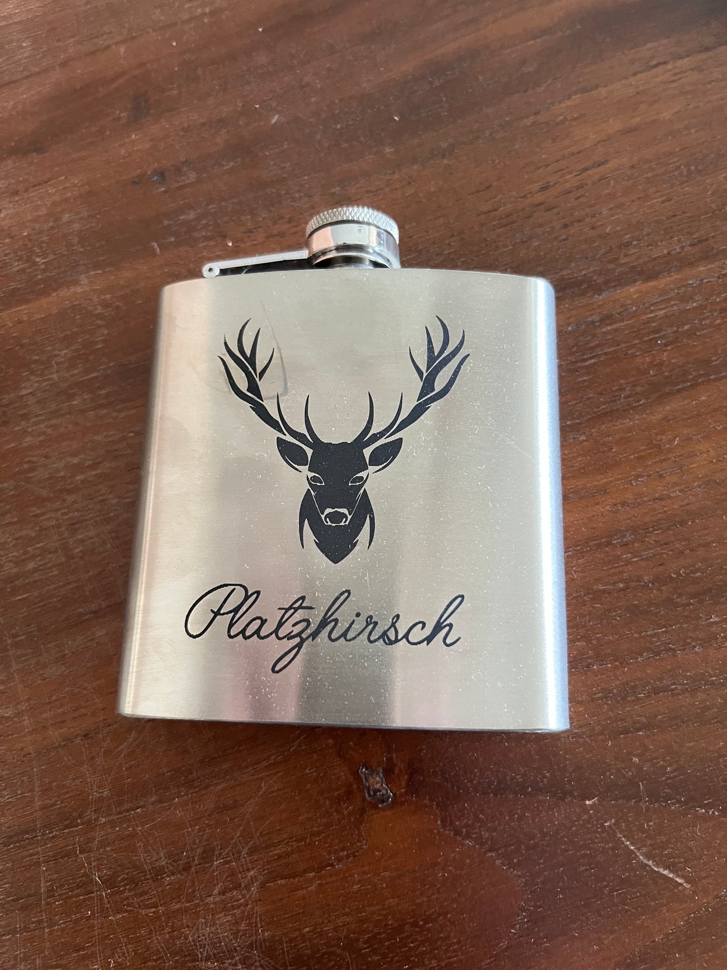 Flachmann 150 ml Platzhirsch