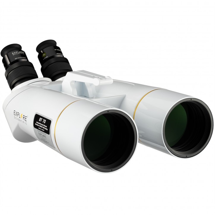 EXPLORE SCIENTIFIC BT-100 SF Großfernglas mit 62 Grad LER Okularen 20mm