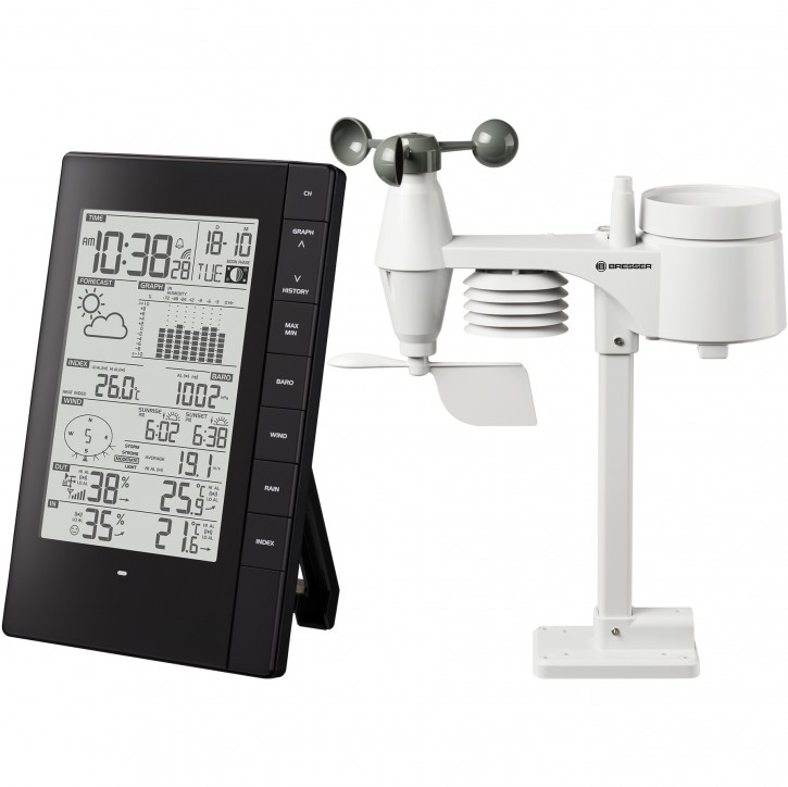 BRESSER PC-WETTERSTATION MIT 5-IN-1 AUSSENSENSOR