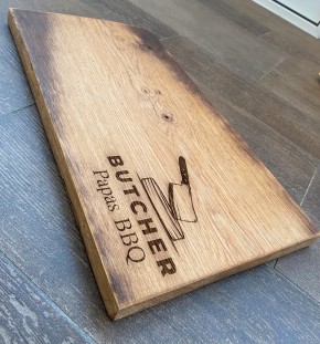 Holzschneidebrett mit Gravur Schneidebrett Steakplatte