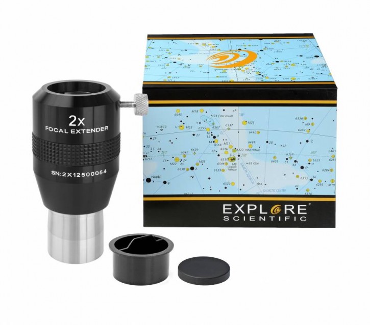 EXPLORE SCIENTIFIC FOKAL EXTENDER 2X 31.7MM/1.25"