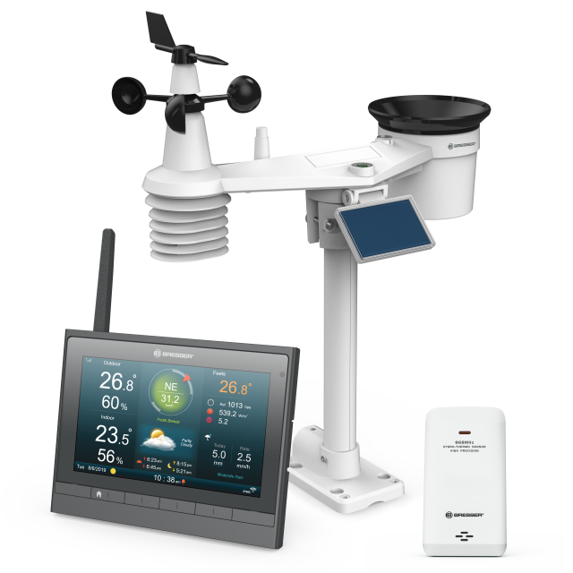 BRESSER MeteoChamp HD WLAN-Wetter-Center 7-in-1